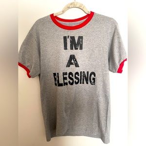 I’m A Blessing Grey Tee